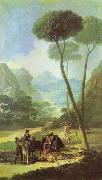 Francisco Jose de Goya Fall (La Cada) oil on canvas
